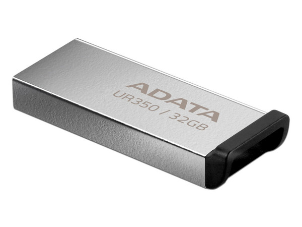 Memoria USB 3.2 ADATA UR350 de 32GB, resistente al agua, polvo y golpes, color plateado. - imagen 2