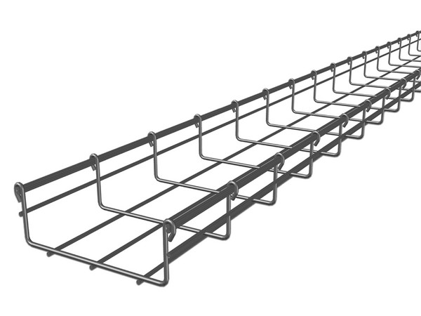 Charola Tipo Malla CHAROFIL CH-54-150EZ, Hasta 129 Cables Cat6, Acabado Electro Zinc, 3m.