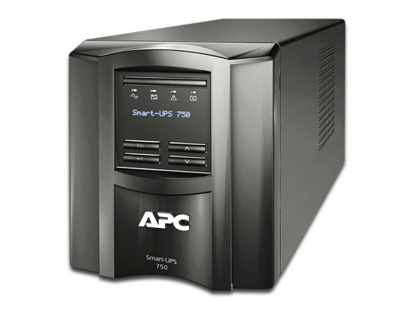 Smart-UPS APC  SMT750C de 750 VA (500 W), con monitoreo remoto SmartConnect, 6 Contactos.