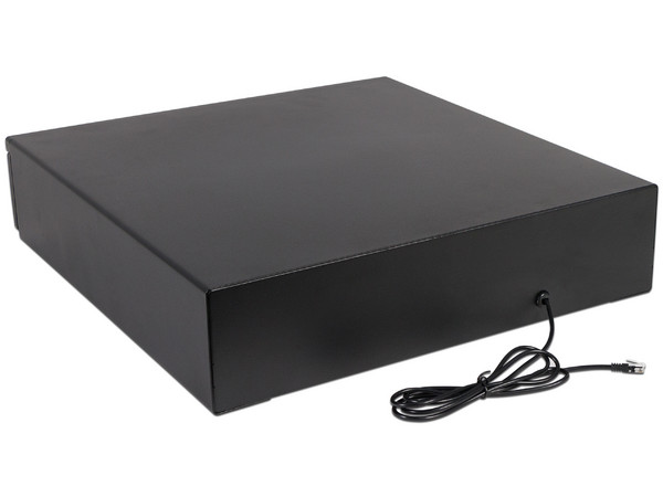 Cajón de dinero EC Line EC-CD-200M para punto de Venta con 8 separadores para monedas y 5 para billetes, RJ-11. Color Negro - imagen 3