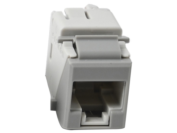 Jack Siemon UltraMAX Cat5e, UTP, Tipo Keystone, Color Gris.