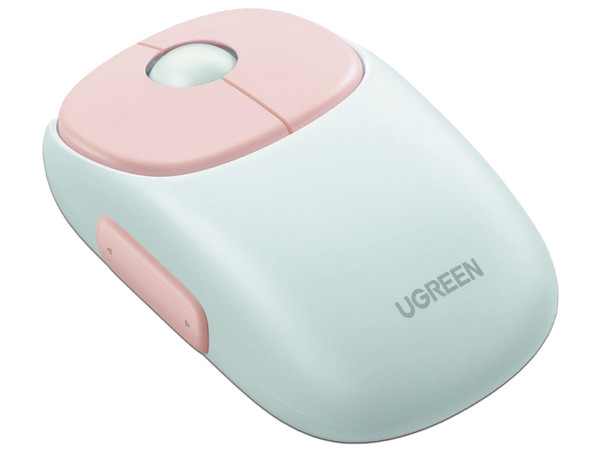 Mouse inalámbrico UGREEN FUN+ recargable, hasta 4000dpi. Color Rosa. - imagen 3