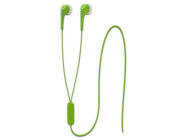 Audífonos manos libres Motorola Earbuds 2  SH006LM con micrófono, 3.5mm, color verde.