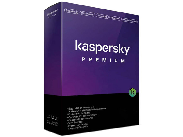 Kaspersky Antivirus Premium, 10 Dispositivos, 1 Año.