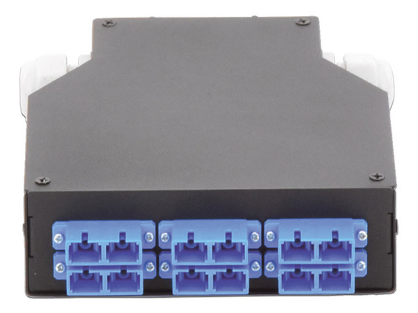 Módulo distribuidor de Fibra Óptica de 6 acopladores Linkedpro, Duplex SC/UPC monomodo. - imagen 2