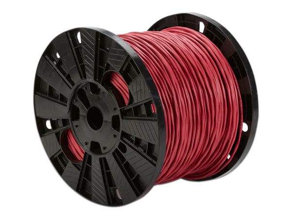 Bobina de Cable para Alarma contra incendios Belden, 2 hilos, Rollo con 305m. Color Rojo.
