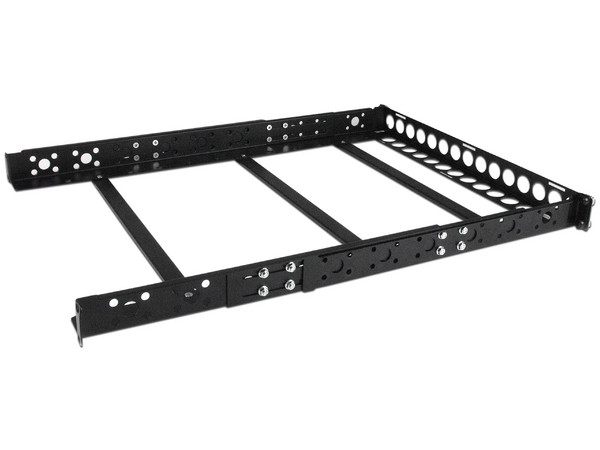 Rieles Universales 1U de 19" Ajustables para Gabinete Rack de Servidores.