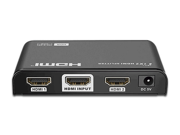 Divisor Splitter HDMI de 1 Entrada y 2 Salidas Saxxon, Resolucion Ultra HD 4K, Hasta 10m, Color Negro. - imagen 3