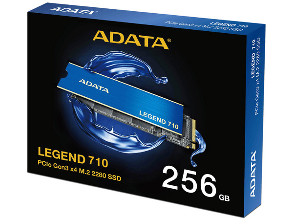 Unidad de Estado Sólido ADATA LEGEND 710, de 256GB, M.2 NVMe PCIe 3.0. - imagen 3