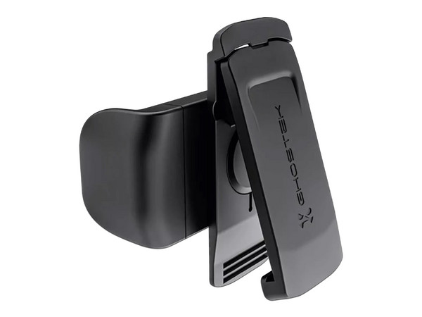 Soporte para teléfono Ghostek GHOACC108 con clip giratorio, universal. Color Negro