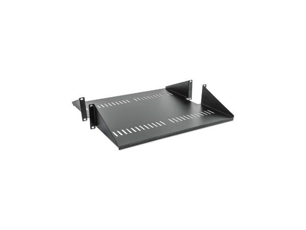 Charola Rack 19 Doble Lado 2U, Ventilada, Longitud 45cm, Capacidad 25kg - imagen 3