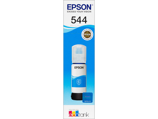 Botella de Tinta Epson, Cian 544, Modelo: T544220-AL. - imagen 3
