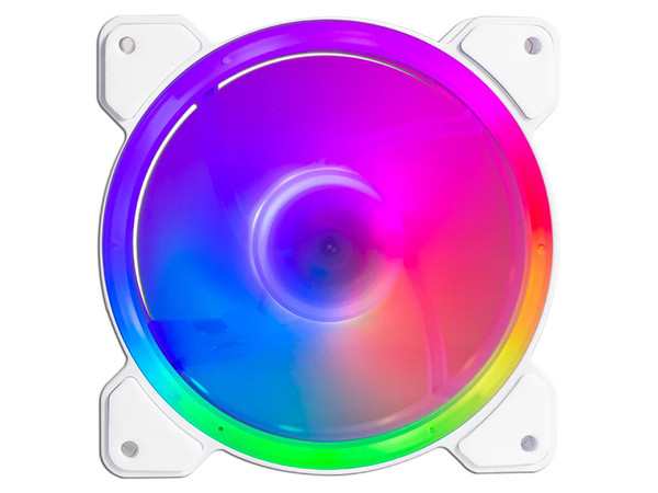 Ventilador BalamRush Eolox Blaze EX50W de 120mm, Aura RGB. Color Blanco. - imagen 3