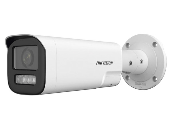 Cámara de Vigilancia IP de Tipo Bala Hikvision DS-2CD1643G2-LIZSU/SL de 4MP, 2560 x 1440, IP67, PoE.