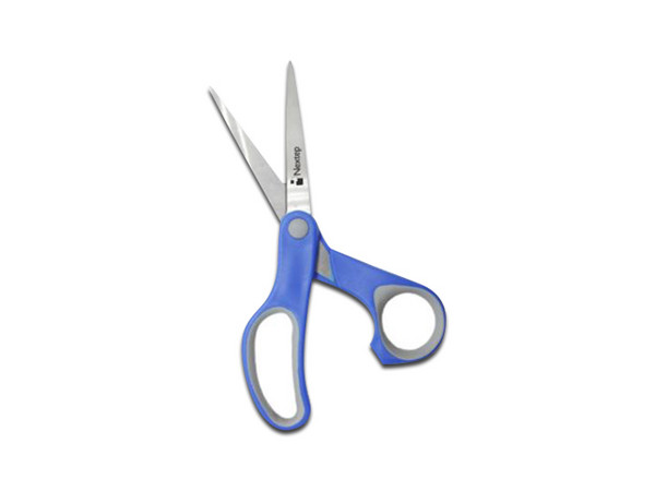 Paquete de Tijeras Nextep  NE-131 Multiusos de 6", 1 Caja x 6 Piezas, Color Azul.