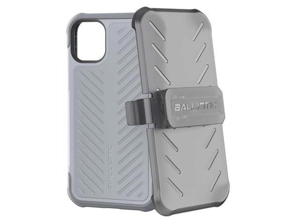 Funda Protectora de uso rudo Ballistic TJ TX-AIPX1-GRY con clip, para iPhone 11 Pro. Color Gris - imagen 3