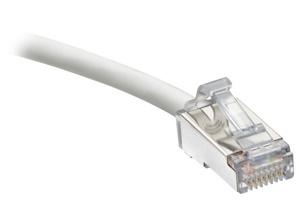 Cable de red UTP Leviton H6A10-20W, RJ-45 Cat6A, 6.1m, PoE. Color Blanco