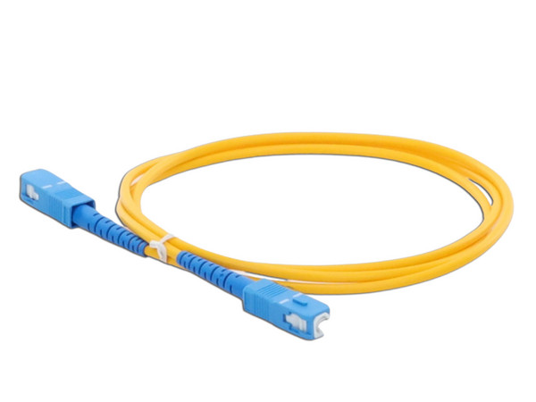 Jumper de Fibra Óptica LinkedPro Monomodo SC/UPC-SC/UPC Simplex de 1 metro, 3mm. - imagen 2