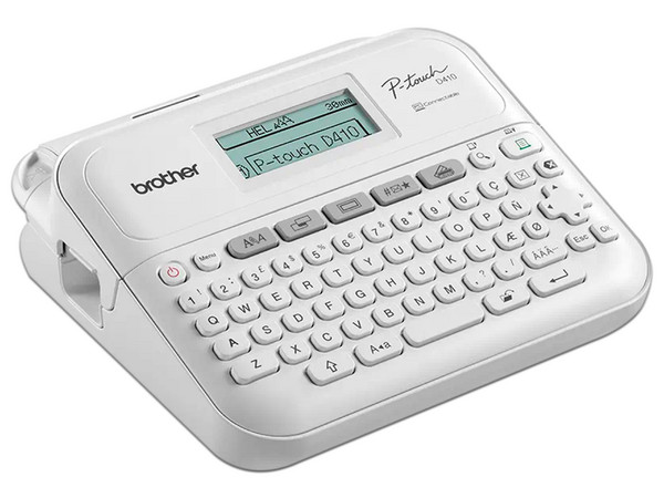 Rotuladora Portátil Brother PTD410, Soporta Cintas de 3.5 a 18mm. Incluye Adaptador de Corriente AC y 1 Cinta TZe Laminada. - imagen 3