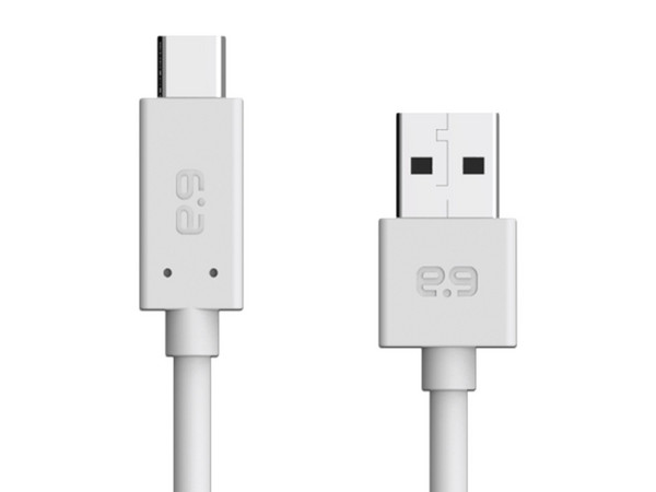 Cable PureGear USB-C, 1.2m. Color Blanco.