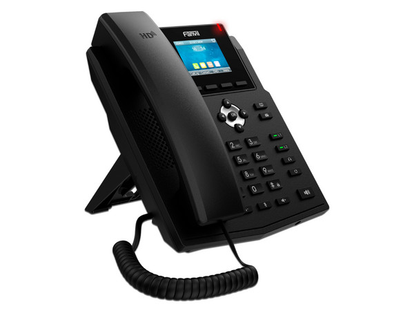 Teléfono IP empresarial Fanvil X3SP-V2 para 4 líneas SIP, Pantalla LCD de 2.4 pulgadas, Opus y conferencia de 3 vías, PoE. - imagen 2