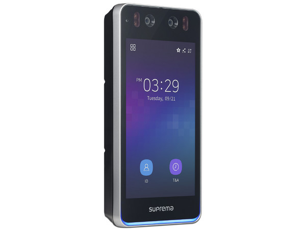 Control de Acceso con Reconocimiento Facial Suprema BioStation 3, 100,000 Usuarios, Wi-Fi, Color Negro.