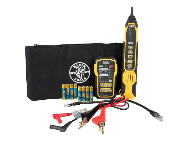 Kit de Rastreador y comprobador de cableado (voz, datos, video) Klein Tools Tone and Probe Pro, RJ11,RJ45 , LED. Color negro, amarillo - imagen 2