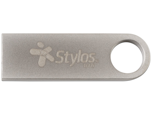Unidad Flash USB 2.0 Stylos STMUSB2B de 16GB. Color Plata. - imagen 3