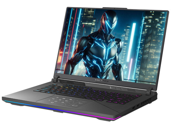 Laptop Gamer ASUS ROG Strix G16: CPU AMD Ryzen 9 9955HX (hasta 5.4 GHz),Memoria 32GB DDR5,SSD 1TB,Pantalla de 16" LED, WQXGA (2560x1600), 3ms, 240Hz,Video NVIDIA GeForce RTX 5070 Ti 12GB,S.O. Windows 11 Home,Teclado Retroiluminado en Inglés - imagen 3