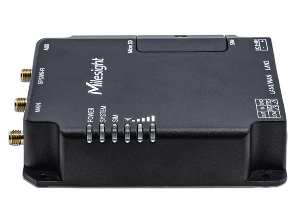 Router Profesional Milesight UR32-L04AF-W-485, 2 puertos RJ45, 1 puerto RS232, 2.4GHz. Color Negro. - imagen 3