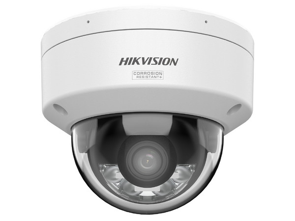 Cámara IP Tipo Domo Hikvision DS-2CD2187G3-LIS2UY de 8MP (3840 x 2160), Lente de 2.8mm, IR hasta 30m, IP67, Color Blanco.