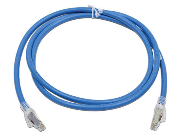 Cable Patch Cord Siemon Z-MAX de 1.5 m, Cat6a, UTP, CM, Color Azul, (Versión Bulk).