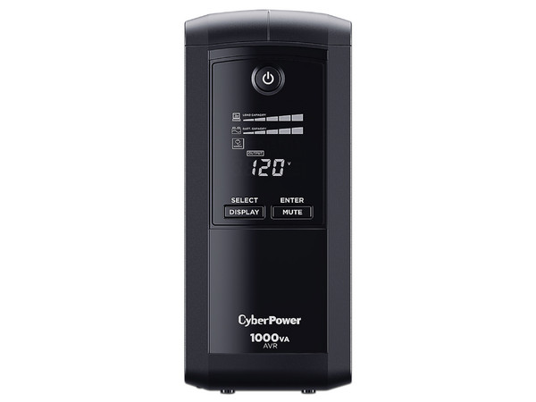 UPS CyberPower CP1000AVRLCDa, 1000VA/600W, 9 Contactos NEMA 5-15R, 120V, (3 años de garantía). - imagen 2