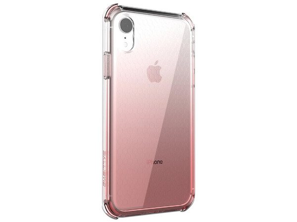 Funda BALLISTIC Jewel Spark para iPhone XR, uso rudo. Color Rosa.