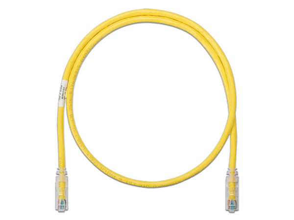 Cable de Red UTP Panduit NK6PC5YLY, RJ-45 Cat6E, 1.5 m. Color Amarillo