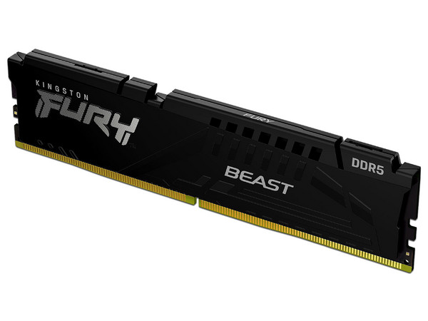 Memoria DIMM Kingston Fury Beast, DDR5 PC5-41600 (5200MHz), XMP, CL40, 16GB. - imagen 2