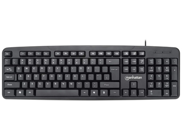 Kit de Teclado y Mouse Manhattan 178464, USB. Color Negro. - imagen 2
