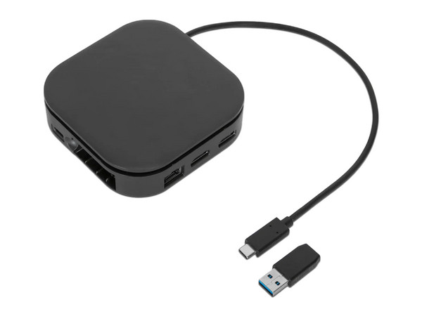 Docking Station Targus Universal Dual HD, con replicador de Puertos USB Tipo C, USB Tipo-A, RJ45. Color Negro. - imagen 2