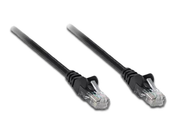Cable de Red Manhattan Cat6 de 5m, RJ-45 (M-M), UTP. Color Negro.