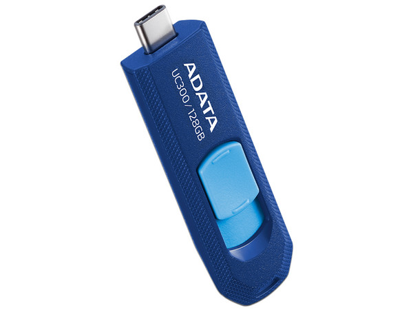 Memoria Flash USB-C 3.2 ADATA UC300 de 128GB. Color Azul. - imagen 3