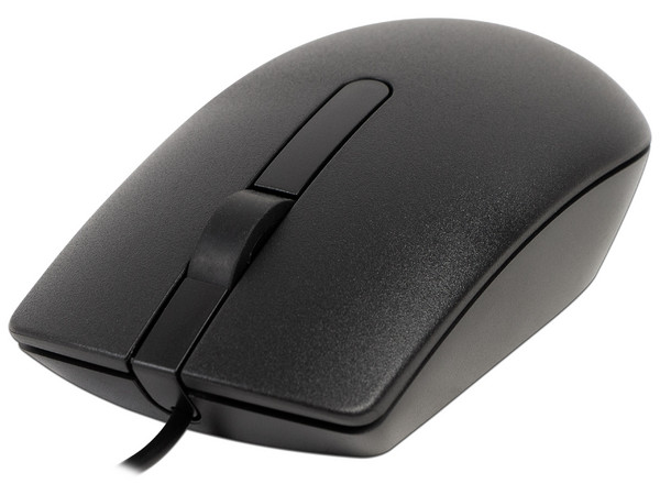 Mouse Óptico Alámbrico DELL MS116, hasta 1000 dpi, USB. Color Negro. - imagen 3