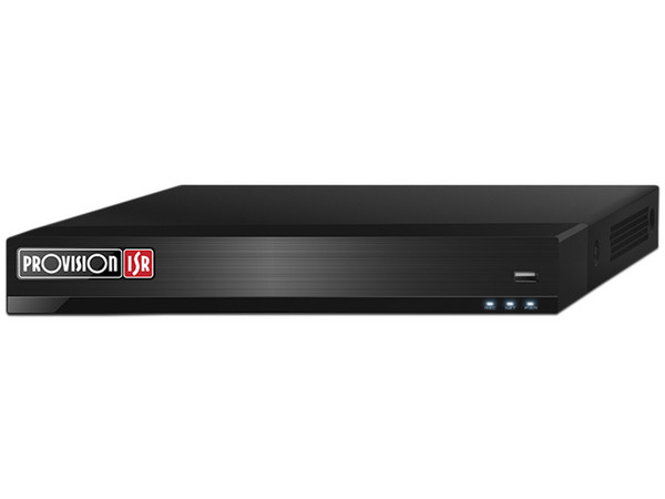 DVR Provision ISR SH-4050A-2 con 4 canales AHD y 1 canal IP. Color Negro.
