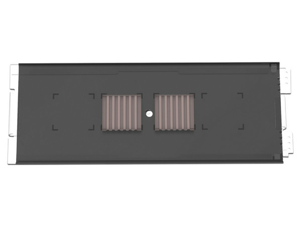 Charola de Empalme Panduit FST24 para Fibra Óptica, Hasta 24 Empalmes de Fusión o Mecánicos. Color Negro