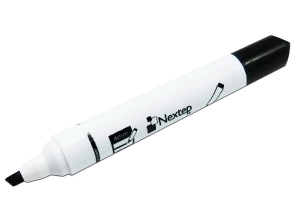 Marcador Nextep para Pizarrón Blanco Color Negro C/12 Piezas.