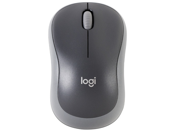 Mouse Óptico Inalámbrico Logitech M185, Hasta 1,000 dpi, USB, Color Negro. - imagen 2