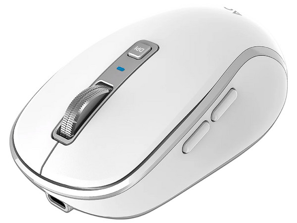 Mouse Multidispositivo Acteck Optimize Trip Pro MI580, hasta 1600 dpi, 2.4 GHz + 2 Modos Bluetooth, 6 Botones, Recargable, Color Blanco. - imagen 3