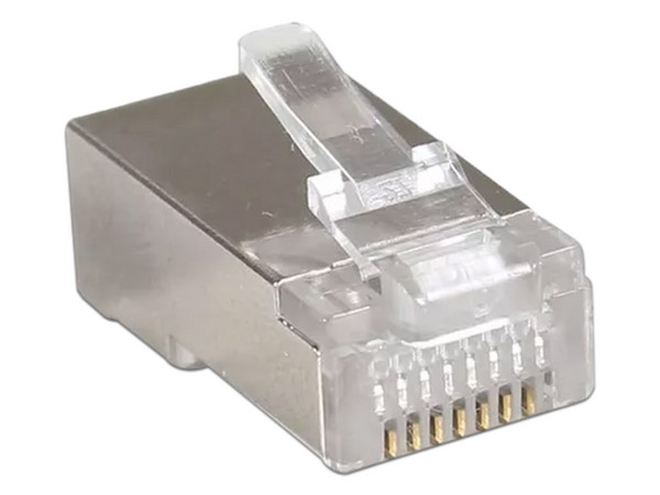 Conector Plug Enson ENS-SRJ45 Cat6 RJ45, Blindado.
