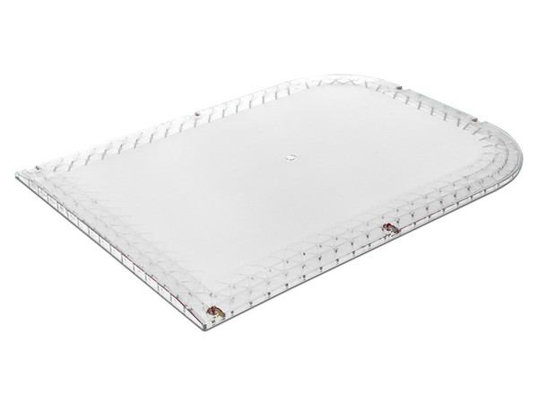 Domo Lateral de Reemplazo EPCOM Z67-DLW, Compatible con Luces X67A, Color Blanco.