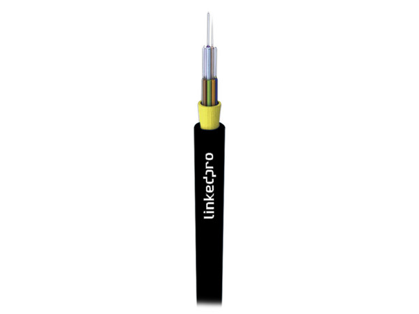 Cable de Fibra Óptica LinkedPro de 6 hilos, Multimodo OM3 50/125, Tight Buffer 900m, OFNR Riser, Dieléctrica, Precio por metro.