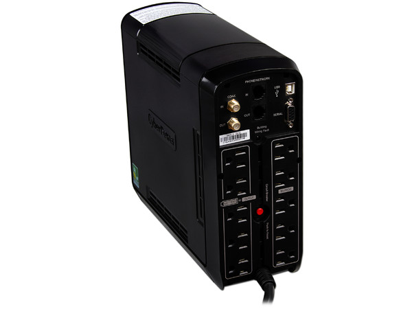 Batería de Respaldo CyberPower de 1000VA (600 Watts) con 10 contactos NEMA 5-15R. (3 años de garantía) - imagen 2